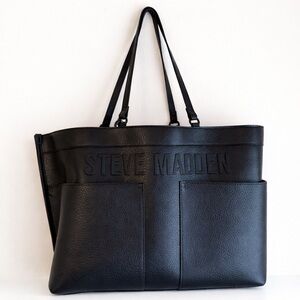 Steve Madden Elegant Black Tote